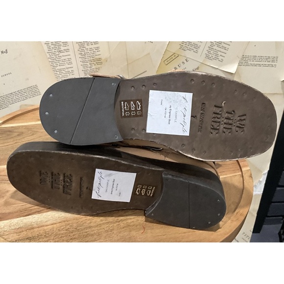 Free People We The Free Janey Engineer Buckle Boot Nude Tan Fawn - Picture 8 of 8